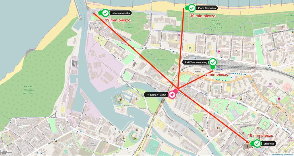 Apartamentyprzymorzu Solna 201 - W Centrum Blisko Morza Kolobřeh Exteriér fotografie